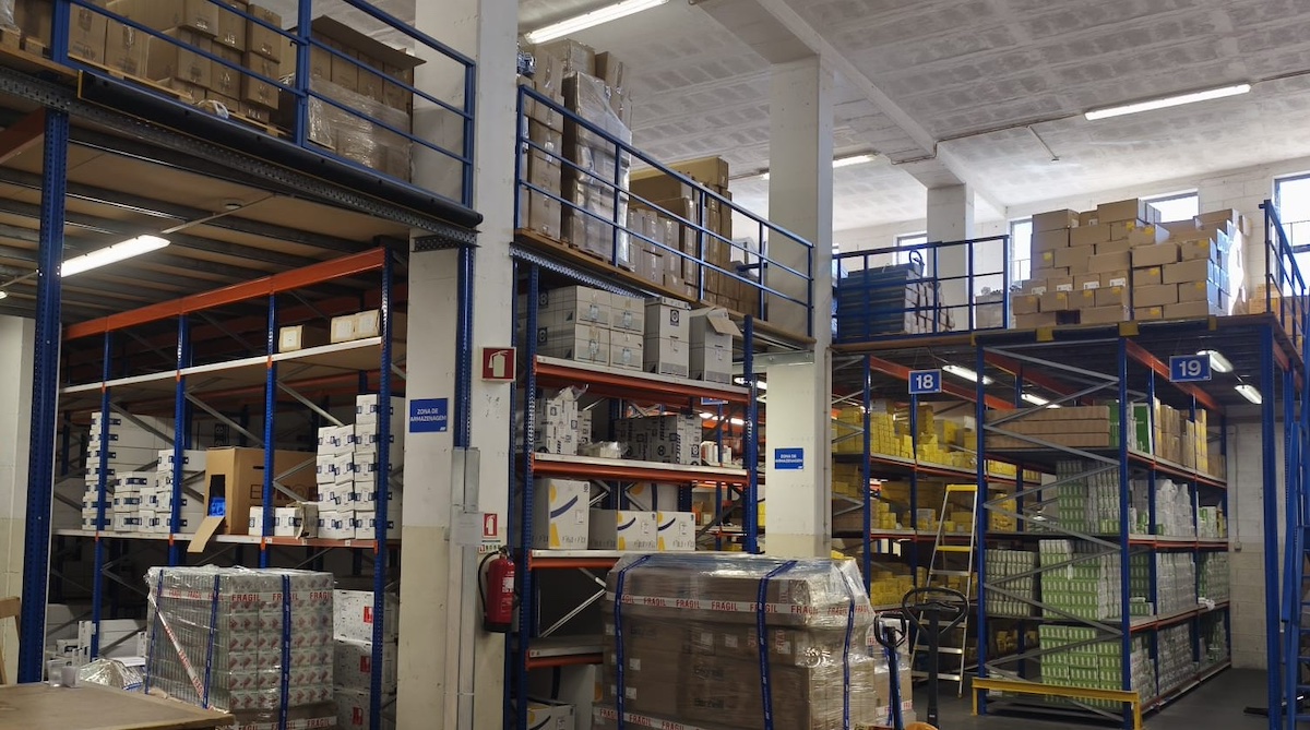 Reposição de stock qual o material elétrico de maior rotação